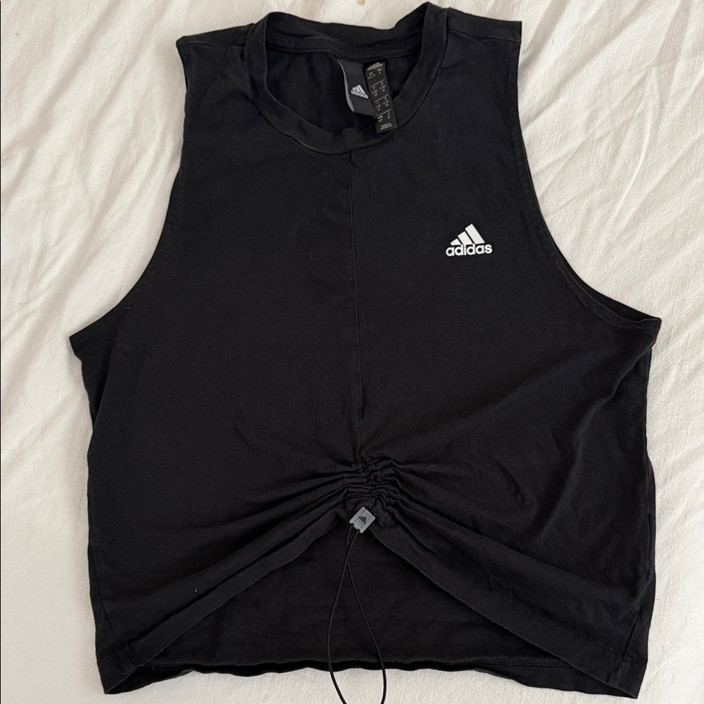Adidas Women's Black Muscle Tee